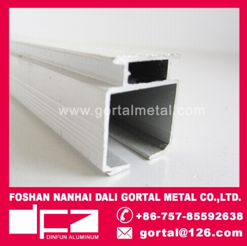 6063 powder coat aluminum sliding curtain track