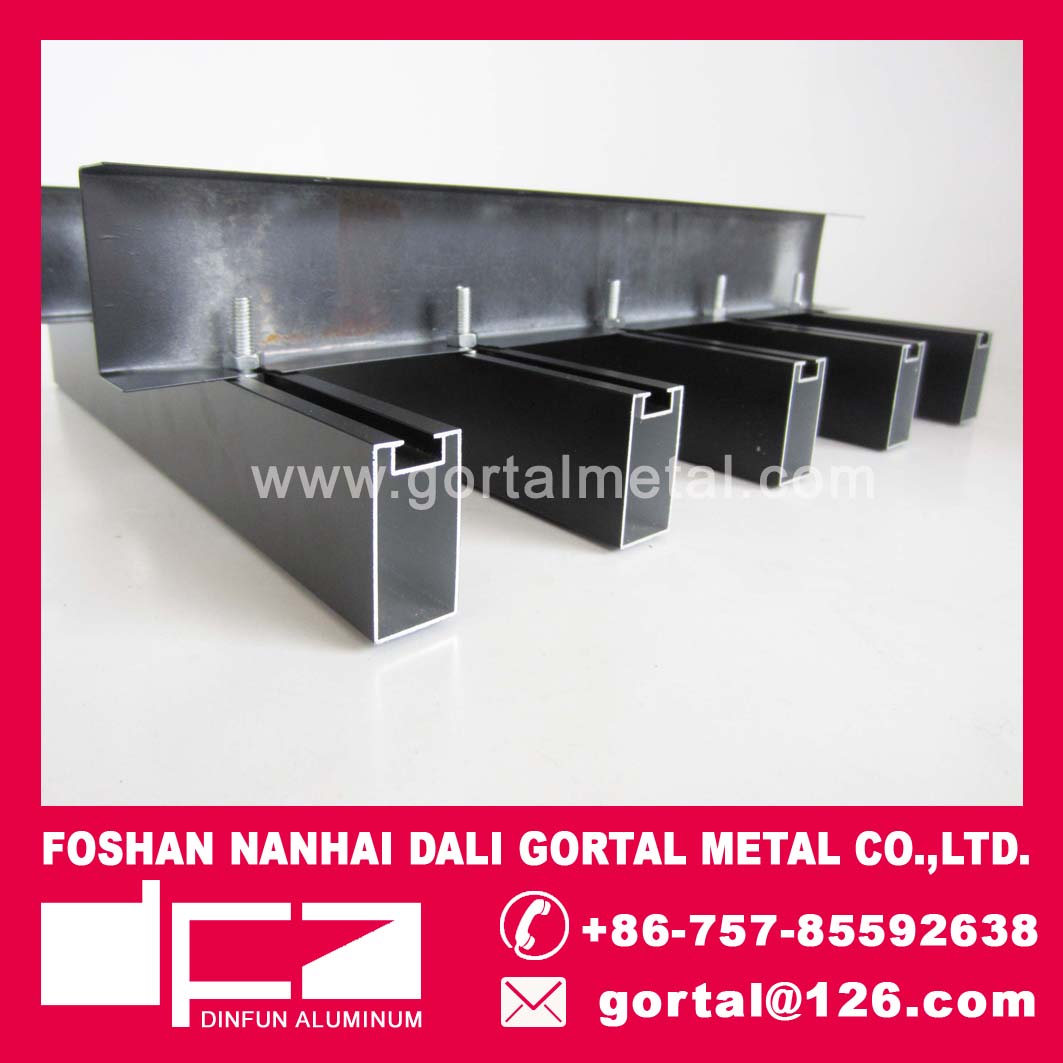 20x40 aluminum metal baffle ceiling for library